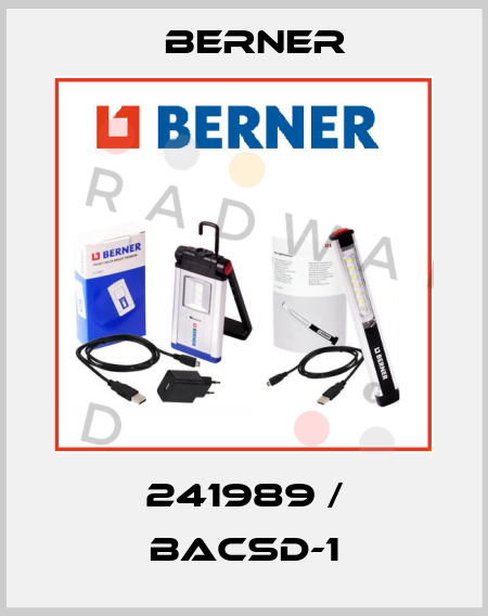 241989 / BACSD-1 Berner