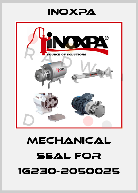 mechanical seal for 1G230-2050025 Inoxpa