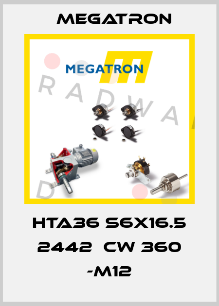 HTA36 S6X16.5 2442  CW 360 -M12 Megatron