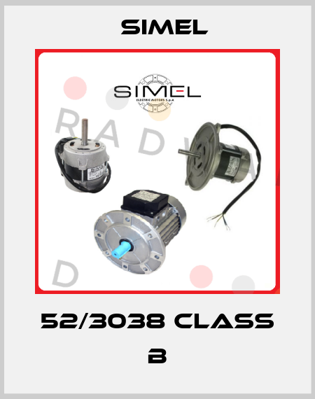 52/3038 Class B Simel