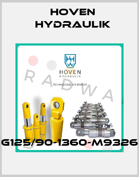 G125/90-1360-M9326 Hoven Hydraulik