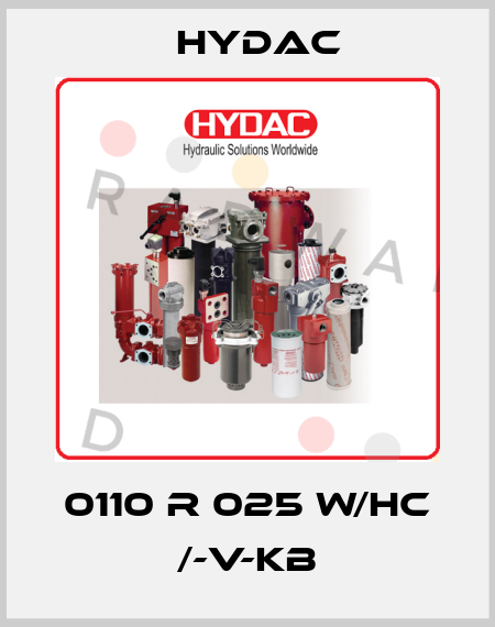 0110 R 025 W/HC /-V-KB Hydac