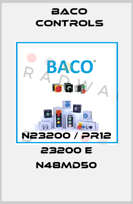 N23200 / PR12 23200 E N48MD50 Baco Controls