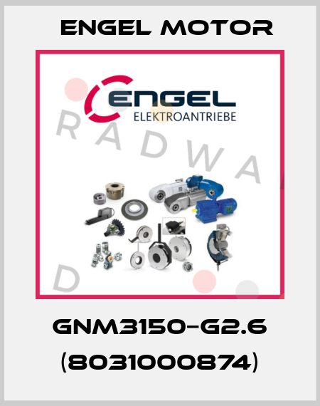 GNM3150−G2.6 (8031000874) Engel Motor