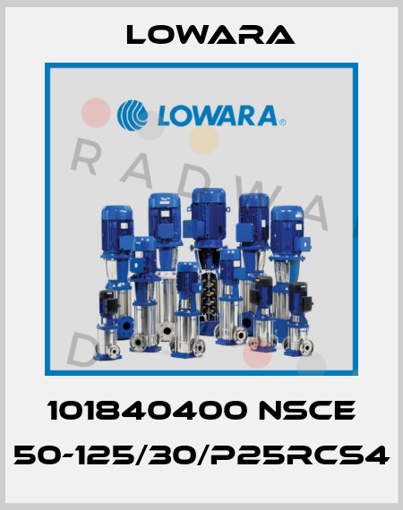 101840400 NSCE 50-125/30/P25RCS4 Lowara