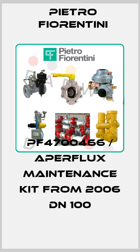 PF4700466 / Aperflux maintenance kit from 2006 DN 100 Pietro Fiorentini