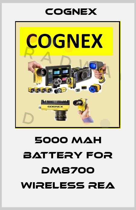 5000 mAh battery for DM8700 Wireless Rea Cognex