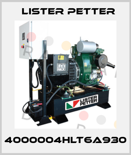 4000004HLT6A930 Lister Petter
