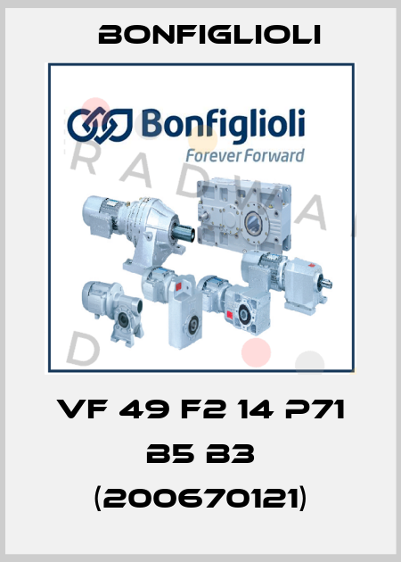 VF 49 F2 14 P71 B5 B3 (200670121) Bonfiglioli