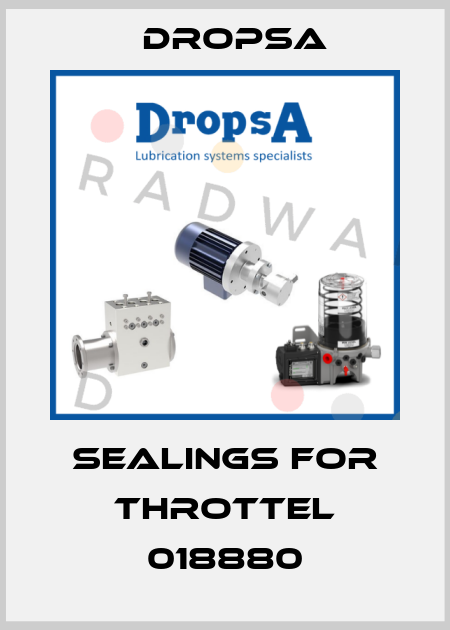 SEALINGS FOR THROTTEL 018880 Dropsa