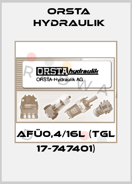 AFÜ0,4/16L (TGL 17-747401) Orsta Hydraulik