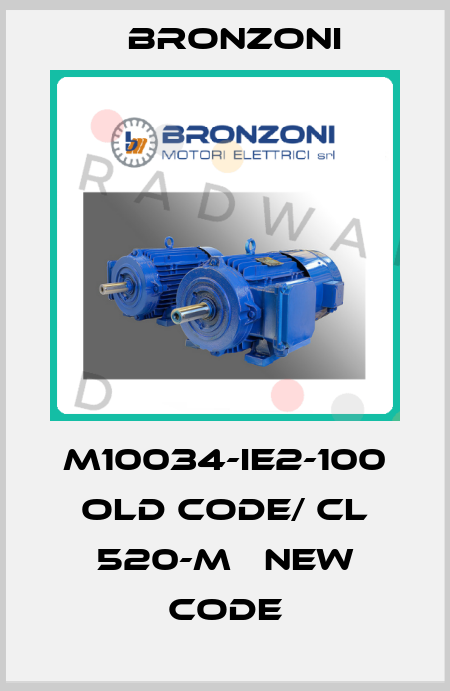 M10034-IE2-100 old code/ CL 520-M   new code Bronzoni