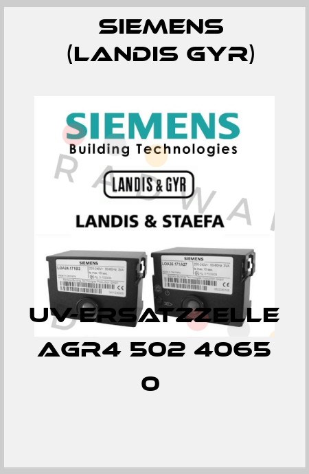 UV-ERSATZZELLE AGR4 502 4065 0  Siemens (Landis Gyr)