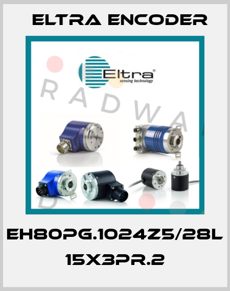 EH80PG.1024Z5/28L 15X3PR.2 Eltra Encoder
