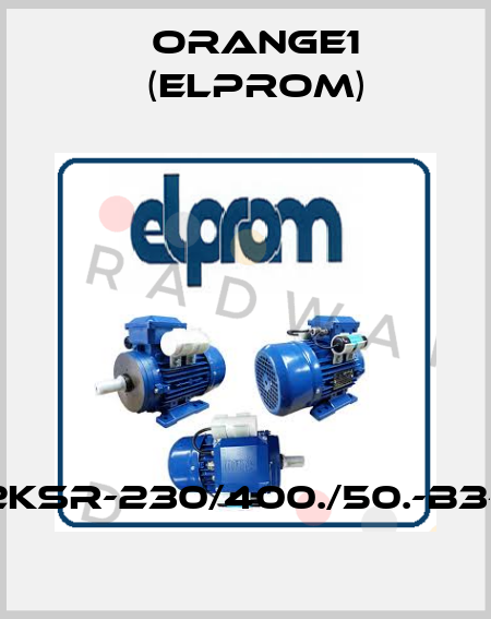 A100LX2KSR-230/400./50.-B3-54.-FFF- ORANGE1 (Elprom)