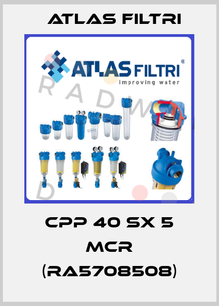 CPP 40 SX 5 mcr (RA5708508) Atlas Filtri