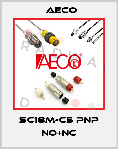 SC18M-C5 PNP NO+NC Aeco