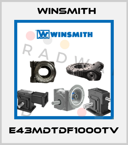 E43MDTDF1000TV Winsmith