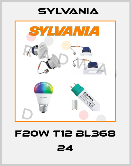 F20W T12 BL368 24 Sylvania