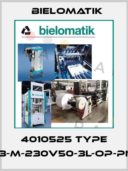 4010525 Type SMART3-M-230V50-3L-OP-PNP-P-NO Bielomatik
