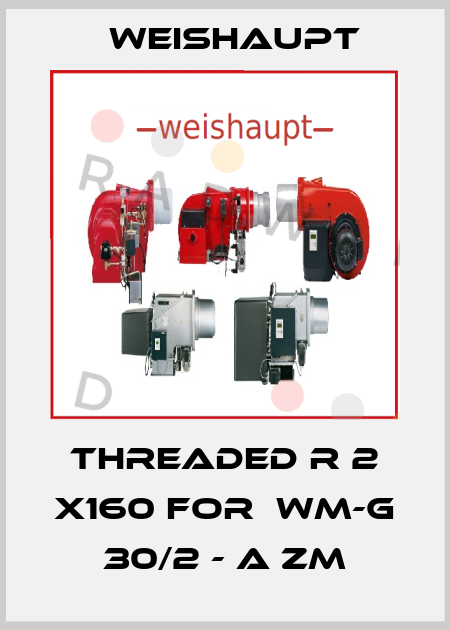 Threaded R 2 X160 for  WM-G 30/2 - A ZM Weishaupt