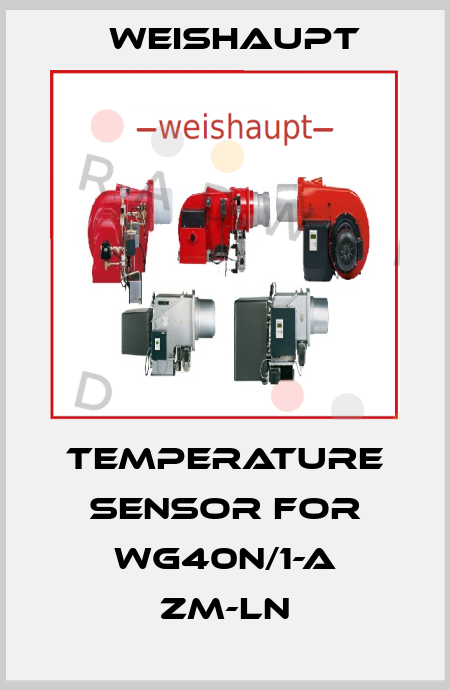 Temperature sensor for WG40N/1-A ZM-LN Weishaupt