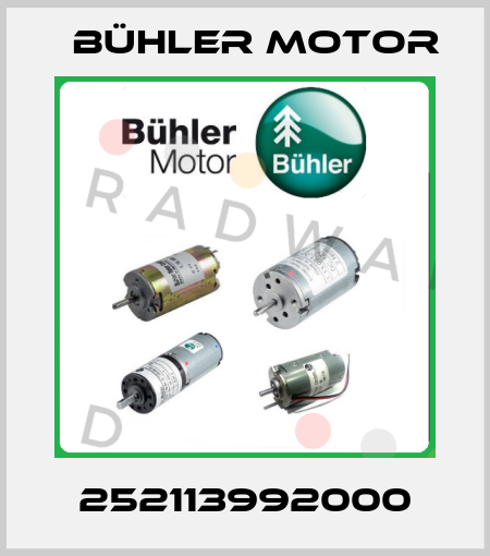 252113992000 Bühler Motor