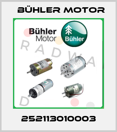 252113010003 Bühler Motor