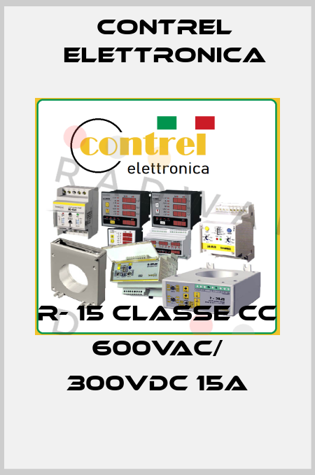 R- 15 Classe CC 600VAC/ 300VDC 15A Contrel Elettronica