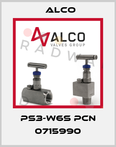 PS3-W6S PCN 0715990 Alco