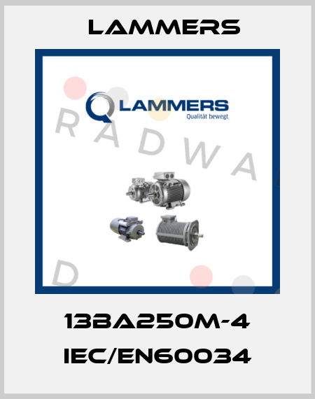 13BA250M-4 IEC/EN60034 Lammers