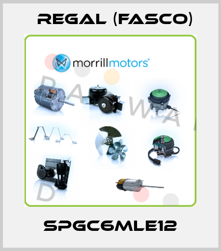 SPGC6MLE12 Regal (Fasco)