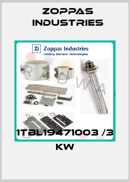 1TBL19471003 /3 kW Zoppas Industries