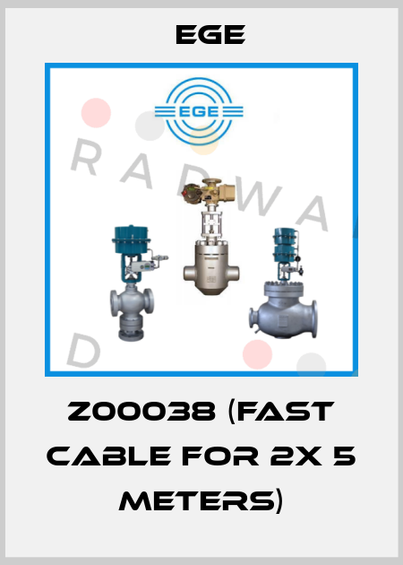 Z00038 (Fast cable for 2x 5 meters) Ege