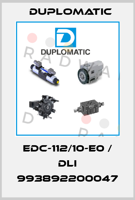 EDC-112/10E0 Duplomatic