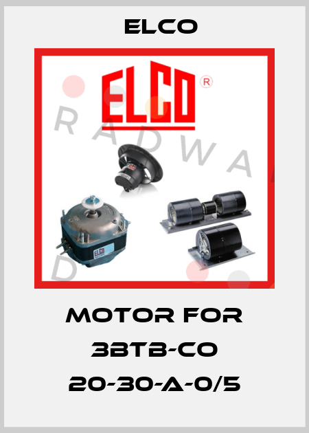 motor for 3BTB-CO 20-30-A-0/5 Elco