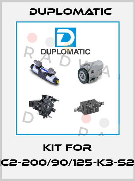 Kit for HC2-200/90/125-K3-S20 Duplomatic