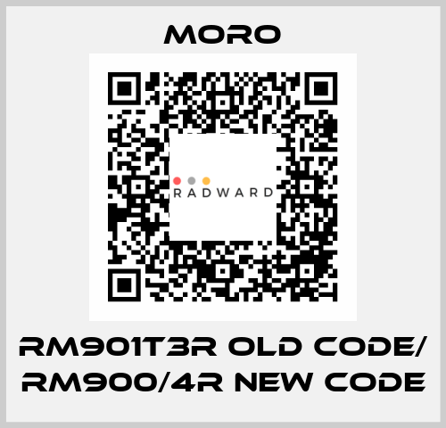 RM901T3R old code/ RM900/4R new code Moro