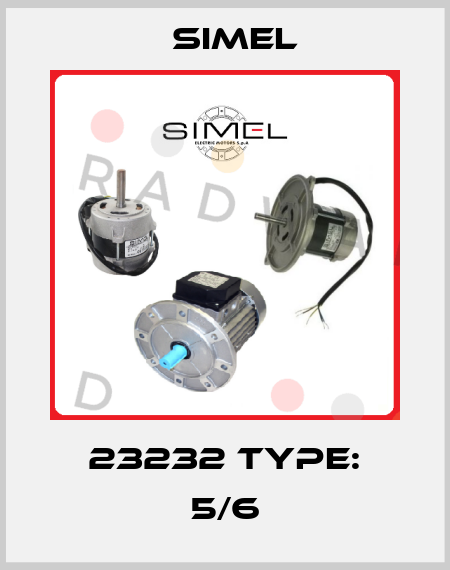 23232 Type: 5/6 Simel