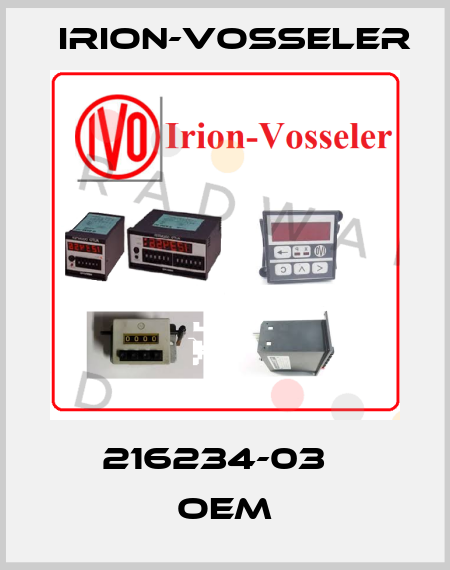 216234-03   oem Irion-Vosseler