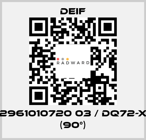 2961010720 03 / DQ72-x (90°) Deif