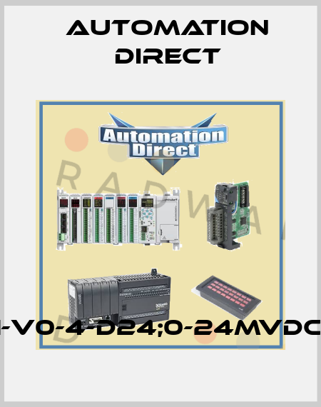 KCE-VZ01-V0-4-D24;0-24mVdc;0-10Vdc; Automation Direct