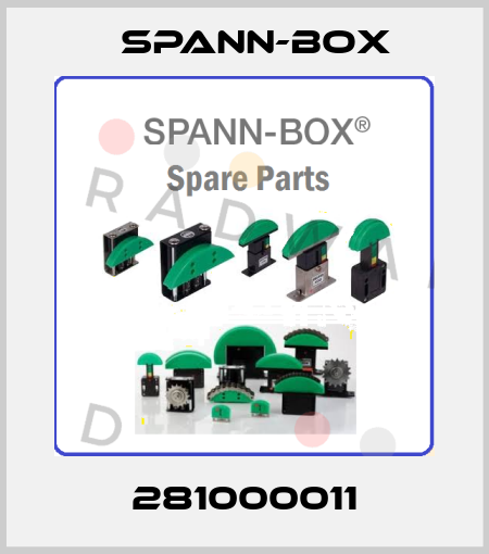 281000011 SPANN-BOX
