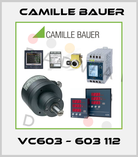 VC603 – 603 112 Camille Bauer