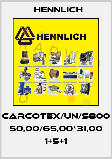 CARCOTEX/UN/S800 50,00/65,00*31,00 1+5+1 Hennlich
