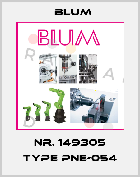 Nr. 149305 Type PNE-054 Blum