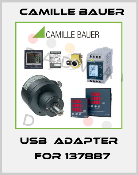 USB  Adapter 	for 137887 Camille Bauer