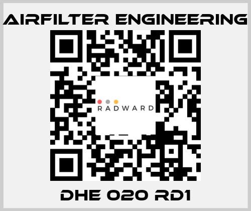 DHE 020 RD1 Airfilter Engineering