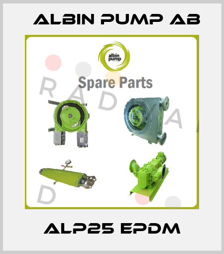 ALP25 EPDM Albin Pump AB