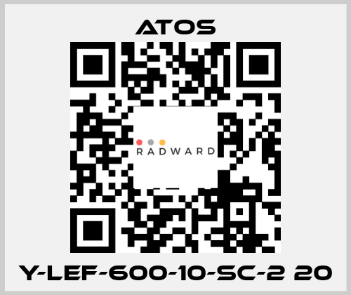 Y-LEF-600-10-SC-2 20 Atos